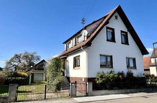 Einfamilienhaus kaufen in 76437 Rastatt, Freistehendes Einfamilienhaus mit großem Eckgrundstück und Doppelgarage in Plittersdorf!