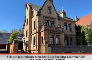 Villa kaufen in 55232 Alzey, Stilvolle, modernisierte Jugendstilvilla in begehrter Lage von Alzey
