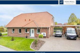 Haus kaufen in 26844 Jemgum, Küstennah & energieeffizient: Moderner Bungalow hinter dem Deich