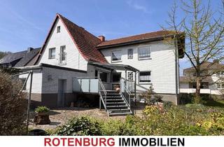 Haus kaufen in 36199 Rotenburg, Großes Haus mit 10 Zimmern für 1-2 Familien auf wunderschönem Gartengrundstück mitten in Rotenburg