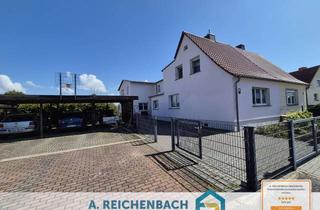 Doppelhaushälfte kaufen in Friedenssiedlung 38, 04509 Delitzsch, Viel Platz für Wohnträume: Gepflegte Doppelhaushälfte mit Traumblick & Pool auf 1000 qm!