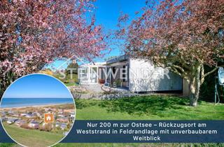 Haus kaufen in 23775 Großenbrode, Nur 200 m zur Ostsee – Rückzugsort am Weststrand in Feldrandlage mit unverbaubarem Weitblick
