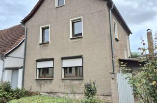 Haus kaufen in Straße Der Einheit 120, 06528 Riethnordhausen, sanierungsbedürftiges EFH in Riethnordhausen