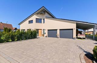 Einfamilienhaus kaufen in 89434 Blindheim, EXKLUSIVES EINFAMILIENHAUS MIT DOPPELGARAGE, CARPORT UND GROSSZÜGIGEM GRUNDSTÜCK