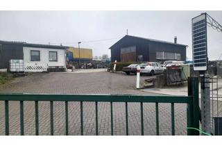 Gewerbeimmobilie kaufen in 56370 Rettert, Bau-Gewerbegrundstück mit zwei Hallen