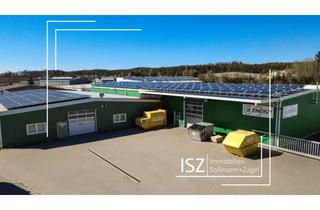 Gewerbeimmobilie mieten in 90584 Allersberg, Solide Produktions - / Lagerhalle in Allersberg für vielseitige Nutzmöglichkeiten zum Mieten!