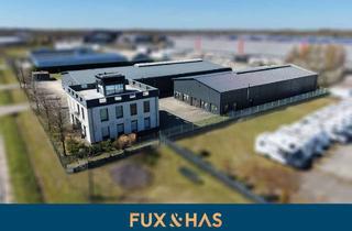 Gewerbeimmobilie kaufen in 49835 Wietmarschen, Vollvermietetes Gewerbeareal in Wietmarschen-Lohne – Moderne Hallen & Bürokomplex mit Ausbaureserve!