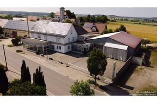 Gewerbeimmobilie kaufen in 86424 Dinkelscherben, Produktionshalle + Wohnhaus | 700 m² Gewerbe | Einzigartige Lage an B300