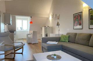 Immobilie mieten in Rübenkamp 261, 22337 Ohlsdorf, Modernes Dachgeschoss! 1-Zimmer-Wohnung/42 m² mit Spitzboden (Schlafbereich) in HH-Barmbek Nord...
