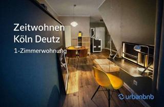 Immobilie mieten in Eitorfer Strasse, 50679 Deutz, 1-Zimmer-Design-Apartment mit TV, Internet, Küchenzeile, Dusche/Wc, Waschmaschine und Süd