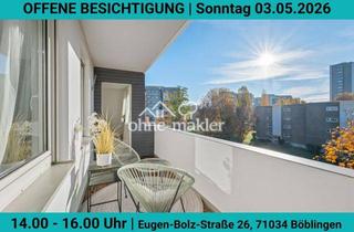 Wohnung kaufen in Eugen-Bolz-Straße 26, 71034 Böblingen, OFFENE BESICHTIGUNG, 03.05.26, 14 - 16 Uhr| 4-Zimmer-Wohnung mit Südloggia - sofort Bezugsfrei!