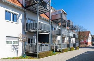 Wohnung kaufen in Hauptstr. 46, 89185 Hüttisheim, Kapitalanlage oder Alterswohnsitz: Vermietete 2-Zimmer-Wohnung (ca. 46 m²) im EG
