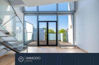 Penthouse kaufen in 10557 Tiergarten, ⭐️ Einzigartige 4-Zi Maisonette nahe der Spree - Penthouse mit Süd-Blk, 2 Bädern, Lift & TG-Stellpl