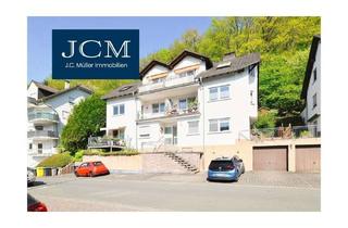 Wohnung kaufen in 56377 Nassau, Gepflegte ETW 2-ZKB mit EBK, Loggia, 2 Terrassen, Garage und Stellplatz in ruhiger Lage von Nassau