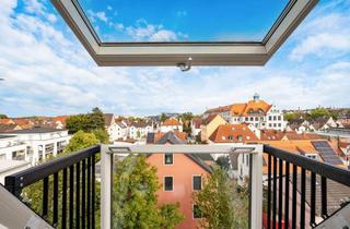 Wohnung mieten in Drentwettstraße 1/1/2, 86154 Oberhausen, Charmante, möblierte 2-Zimmer-Dachgeschosswohnung in kernsaniertem Altbau