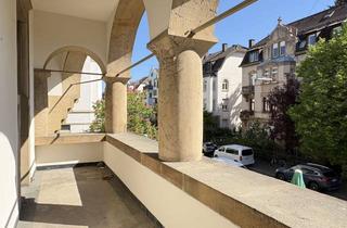 Wohnung mieten in Hübschstraße 18, 76135 Weststadt, Großzügige 4-Zimmer-Altbauwohnung mit Balkon und Loggia – ca. 132 m², ideal für WG