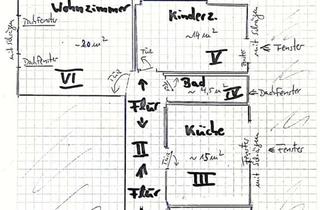 Wohnung mieten in Bielefelder Str. 141, 33104 Paderborn, Dachgeschoss-Wohnung in Paderborn: 3 Zimmer mit Stellplatz
