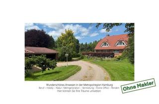 Haus kaufen in 19258 Gresse, Wunderschönes Anwesen in der Metropolregion Hamburg - Architektenhaus mit Einlieger + Nebengebäude
