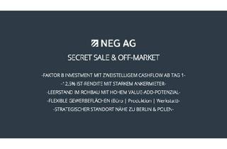 Gewerbeimmobilie kaufen in 15236 Markendorf, *SECRET SALE* / IST-Faktor 8 / Enormes Value-Add-Potenzial / Cashflow / Starke Ankermietern