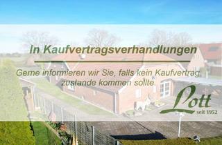 Doppelhaushälfte kaufen in 26689 Apen, +++ Doppelhaushälfte mit viel Potenzial und gr. Nutzfläche in beliebter Kanallage von Augustfehn +++