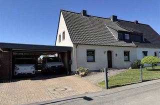 Doppelhaushälfte kaufen in 28717 Bremen, Gepflegte Doppelhaushälfte mit großem Garten und Doppelcarport in ruhiger Lage von Bremen Burgdamm