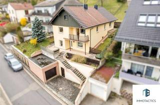 Einfamilienhaus kaufen in 55566 Bad Sobernheim, Einfamilienhaus mit südlicher Ausrichtung, eindrucksvoller Aussicht ,großzügigen Terrassen & Garage