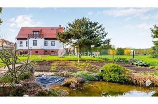 Haus kaufen in 04552 Borna, Borna - Wohnen mit Gartenidylle - freistehendes EFH mit Wellnessbad & großzügigem Raumangebot in Seenähe
