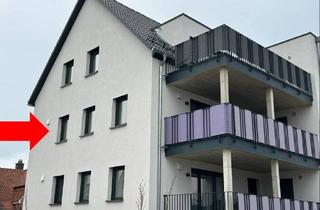 Wohnung kaufen in 91717 Wassertrüdingen, Wassertrüdingen - Neuwertige 4-Zimmer Wohnung mit großem Balkon