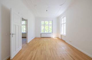 Wohnung kaufen in Markelstraße 42, 12163 Berlin, Berlin - Hochwertig sanierte Stuck-Wohnung mit erstklassiger Ausstattung, Balkon, Parkett | bezugsfrei