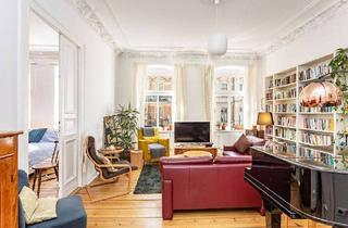 Wohnung kaufen in Chamissoplatz, 10965 Berlin, Berlin - Altbaujuwel im Bergmannkiez - drei Zimmer, 94 m², im 2. OG -VERMIETET
