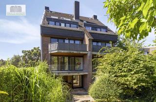Wohnung kaufen in 40468 Unterrath, Maisonette-Traum mit eigenem Garten, Kamin & Balkon in Düsseldorf – Wohngefühl wie im Haus!