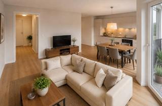 Wohnung kaufen in Leinzeller Straße, 73571 Göggingen, 10% Rabatt bis August! Neubauprojekt „Panoramablick“ 3,5 Zi. Wohnung mit Balkon / Aufzug & TG