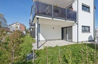 Wohnung kaufen in 86825 Bad Wörishofen, Letzte Neubauwohnung: 3-Zimmer-EG mit überdachter Terrasse & Garten – Erstbezug
