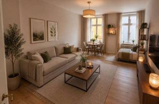 Wohnung kaufen in Donaustraße 16, 12043 Neukölln, Zwei Zugänge. Zwei Nutzungskonzepte. Eine außergewöhnliche Immobilie. Teilvermietet, sofort nutzbar