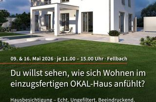 Haus kaufen in 70736 Fellbach, Hausbesichtigung eines Bauherrenhauses in Fellbach SO VIEL RAUM IN EINEM HAUS