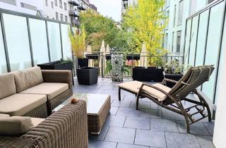 Wohnung mieten in 80337 Ludwigsvorstadt-Isarvorstadt, TOP-LAGE *** Exklusive 3-Zimmer-Wohnung mit großer Süd-Terrasse im Glockenbachviertel
