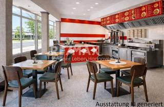 Gewerbeimmobilie kaufen in 30519 Döhren, Gastronomiebetrieb in Top-Lage + 1-Zimmer-Wohnung
