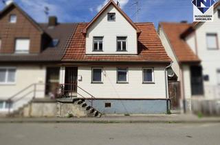 Doppelhaushälfte kaufen in 72622 Nürtingen, Sanierungsbedürftige Doppelhaushälfte in zentraler Lage - ideale Grundlage für Handwerker