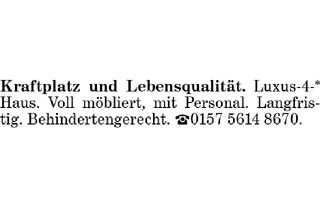 Haus mieten in 80331 München, Luxus-4-* Haus. Vollmöbliert
