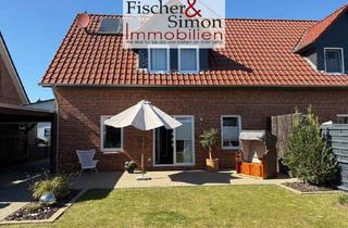 Doppelhaushälfte kaufen in 31608 Marklohe, Marklohe - RESERVIERT-sehr gepflegte Doppelhaushälfte Bj. 2012 m. großzügigem Gerätehaus in ruhiger Lage