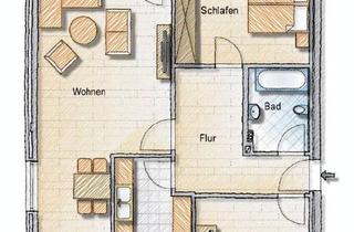 Wohnung kaufen in 24837 Schleswig, Schleswig - Dreizimmer Dachgeschosswohnung Balkon bezugsfrei