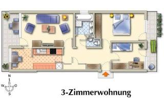 Wohnung kaufen in 87600 Kaufbeuren, Kaufbeuren - 3-Zimmer-Wohnung zum Verkauf in KaufbeurenNeugablonz