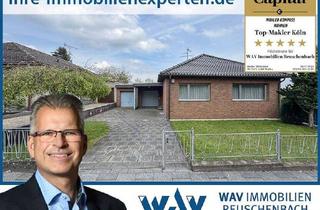Haus kaufen in 50321 Brühl, Brühl - BADORF: Freistehender Bungalow in Waldnähe mit schönem Grundstück