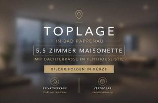 Penthouse kaufen in 74906 Bad Rappenau, Bad Rappenau - 5,5 Maisonette-Wohnung mit Penthouse-Charakter in Bad Rappenau