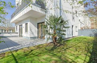 Wohnung kaufen in Kaiserswerther Straße 395, 40476 Derendorf, barrierearm, mit offener Küche, Terrasse und Garten