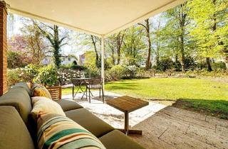 Wohnung kaufen in 22609 Nienstedten, Sonnige 4-Zimmer-Gartenwohnung auf parkähnlichem Grundstück