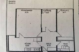 Wohnung mieten in Friedrich-Engels-Bogen, 81735 München, 3-Zimmer-Wohnung mit 25 Quadratmetern Balkon in München Perlach