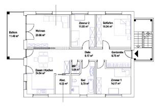 Wohnung mieten in 78256 Steißlingen, Lichtdurchflutete 4 Zimmer Wohnung neuwertig in Steisslingen ab Herbst 2026