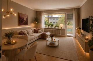 Wohnung mieten in 82061 Neuried, Sonnige charmante 3 Zimmer Wohnung mit 2 Balkonen, Wc Küche und Bad