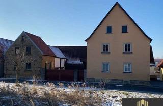 Haus kaufen in 97516 Oberschwarzach, Wohnhaus mit Scheune und Photovoltaikanlage in Oberschwarzach